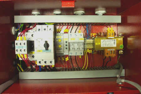 Max-Air Compressor Electrical Box Interior