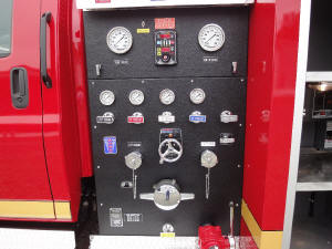 Waskom, TX, Midi-Pumper, Pump Operator's Panel