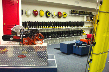 David's Fire Equipment Showroom, Boots
