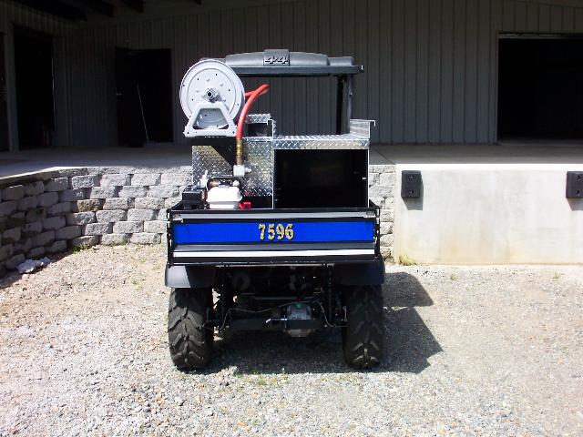 Kinsey, Missouri, ATV Skid Unit, Rear View