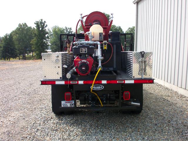 Bald Knob Flatbed Rear View