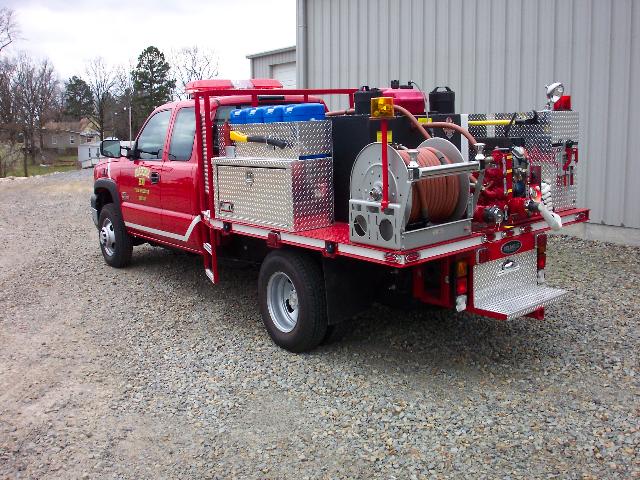 Loaded Flatbed Delivery Picture, Rear Left Corner