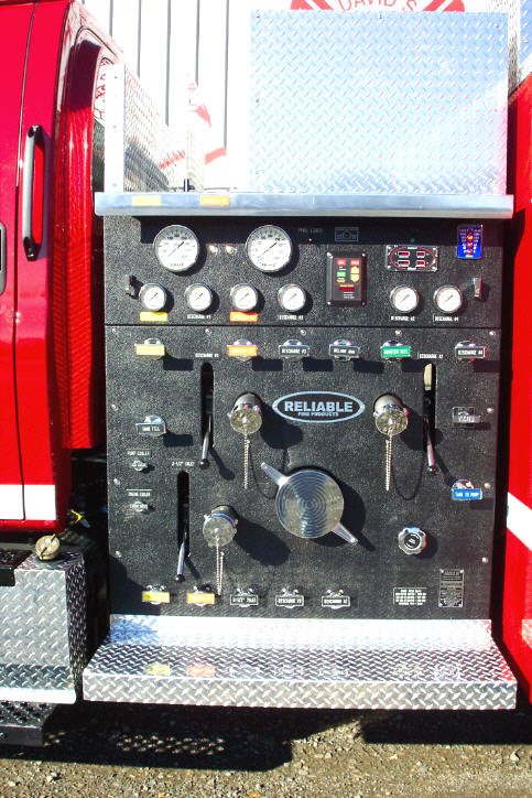 Biscoe, AR - Pumper, Pump Panel