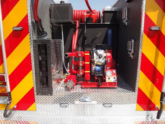 Lake Norrell, Arkansas, Light Duty Rescue, Rear View, Close-up