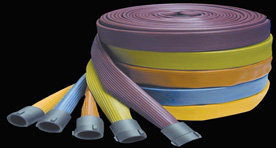 Thumb - Single Jacket Rubber Fire Hose