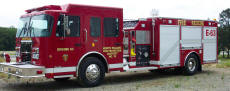 Lettering and Striping on North Pulaski Pumper