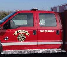 Vehicle Graphics on Oak Grove, AR, Truck