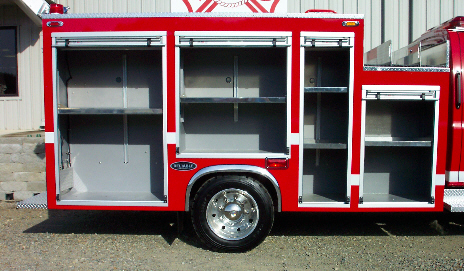 Midi-Pumper, Right Side, Body Only, Doors Open