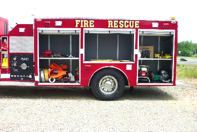 North Pulaski, AR, Custom Pumper, Left Side, Doors Open