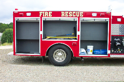 North Pulaski, AR, Custom Pumper, Right Side, Doors Open