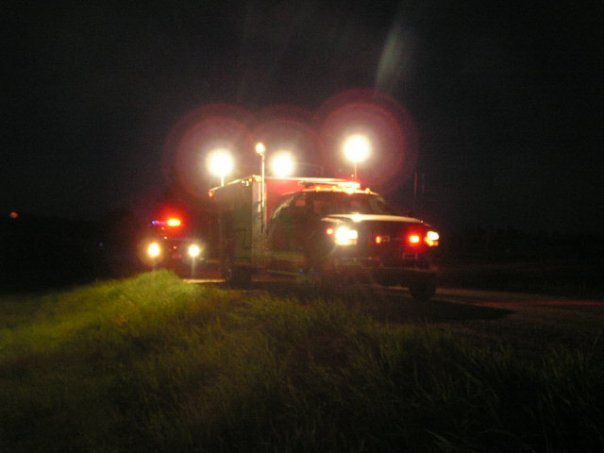 Sexsmith, Alberta, Light Duty Rescue, On Night Scene 1